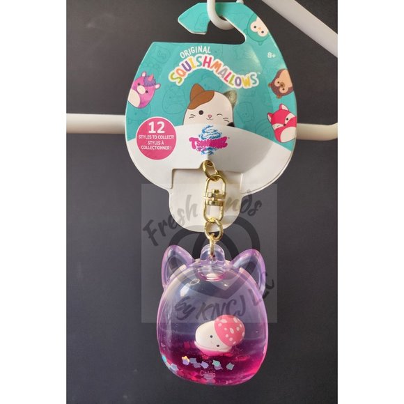 Squishmallows Tsunameez Malcolm the Mushroom Keychain Clip - Picture 1 of 1